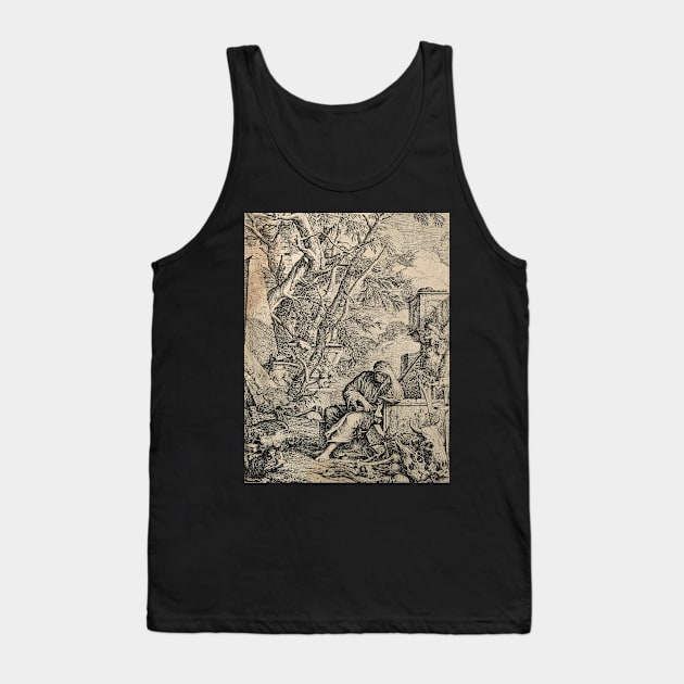 The Laughing Philosopher Democritus. Salvatore Rosa, 1615-1673 Tank Top by nickedenholm